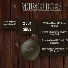 SNUS Clicker