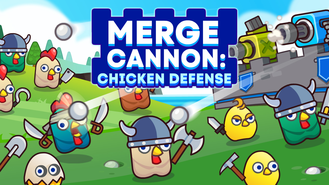 How to play Merge Cannon Chicken Defense