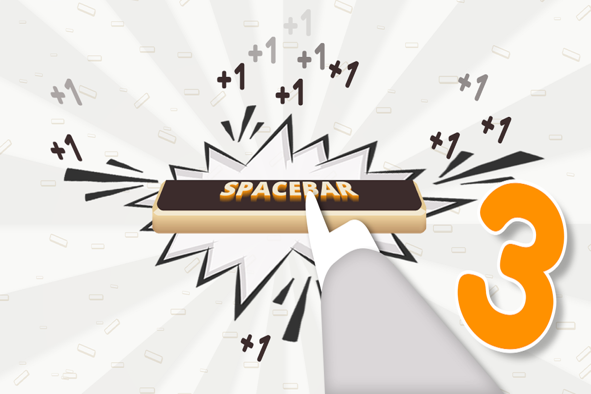 How to play Spacebar Clicker 3